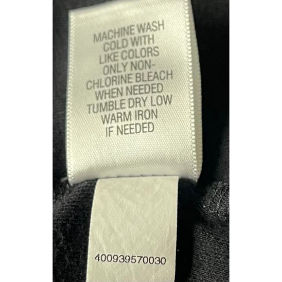 CROFT & BARROW LONG SLV PULL-OVER CREW NECK TOP/T-SHIRT, WOMENS, 1X, BLACK - Picture 11 of 11